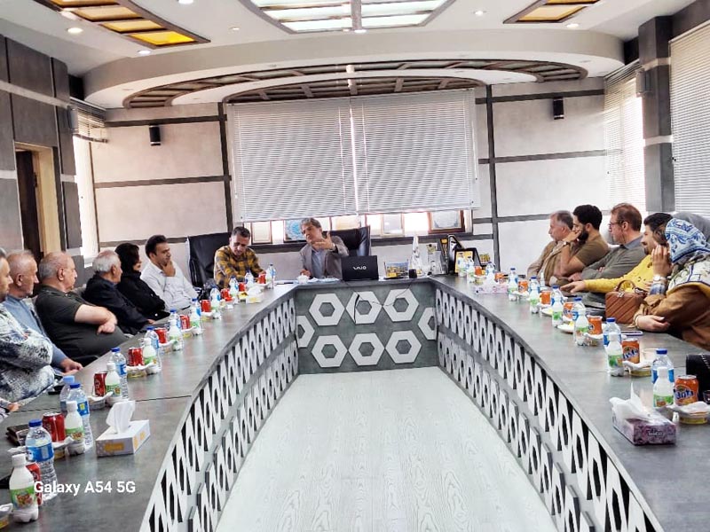 بازدید سازمان نظام مهندسین شهرستان نوشهر از شرکت مهندسی سوران صنعت فولاد(گروه صنعتی سوران) -  آبان 1402