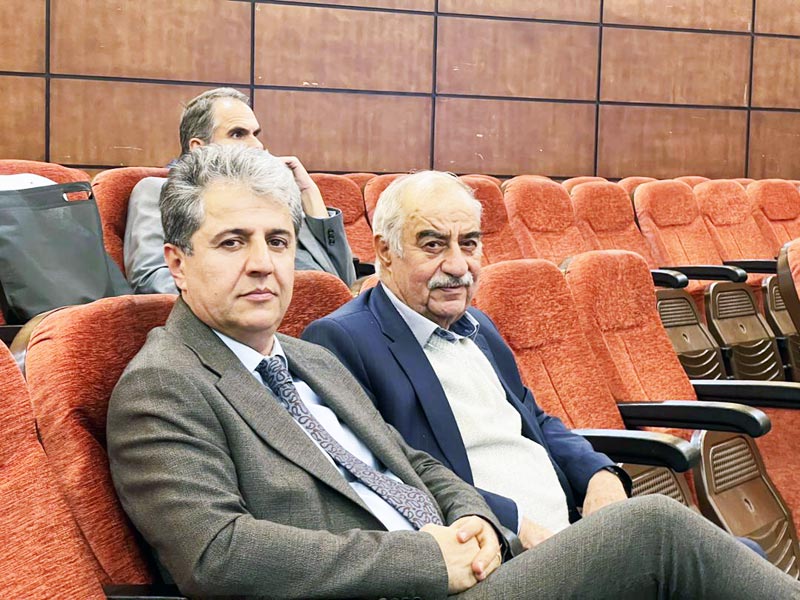 حضور مهندس امید شکوهمند و مهندس تورنگ در همایش سازه و فولاد 2023 در هتل المپیک تهران - سال 1402 