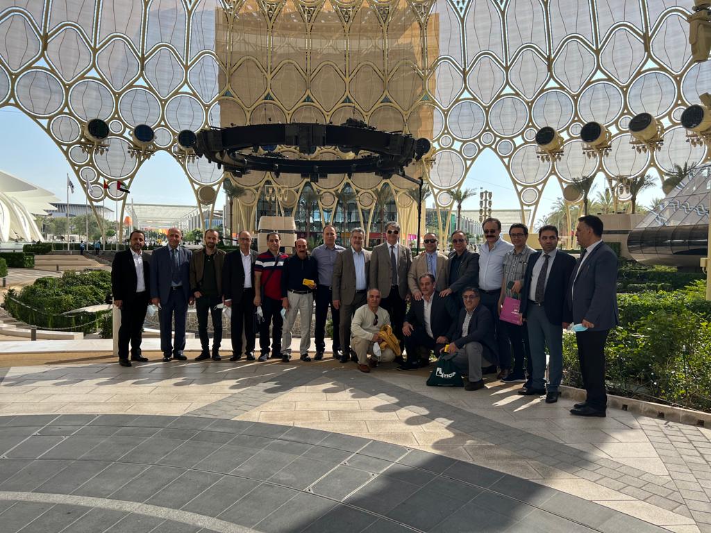 حضور مدیر عامل گروه صنعتی سوران  به همراه هیئت مدیران انجمن تولید کنندگان سازه های فولادی ایران در نمایشگاه STEEL FAB 